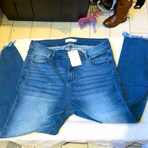 NWT Cropped Skinny jeans from Ms.Cello. Size 16